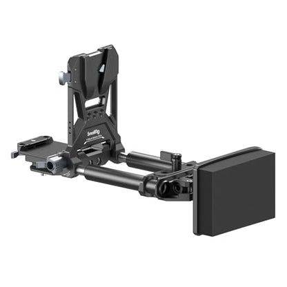 SMALLRIG Foldable V Mount Battery Plate for Sony FX3/A7 IV/A7S III, for Canon R5/R6, for Nikon Z8, with QR Plate for Arca, Dual 15mm Rods, Compact Camera Video Rig for NEEWER V Mount Battery PS099E - style: Advanced