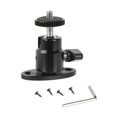 CAMVATE 1/4"-20 Mini Ball Head with Ceiling Mount for CCTV & Video Mount