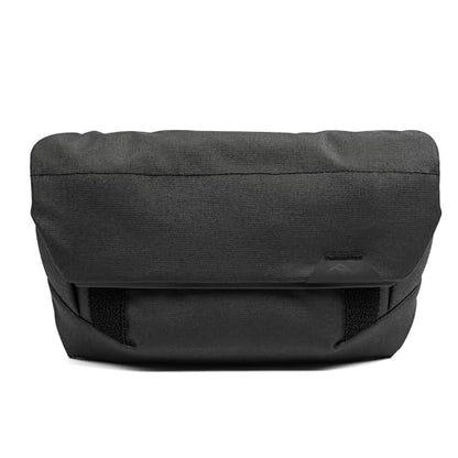 Peak Design Field Pouch V2, Black, 2-in-1 Organizer and Sling Bag, Adjustable Shoulder Strap and Integrated Belt Loops, Weatherproof Nylon Canvas, Organizer Pouch or Carry Bag for Men and Women