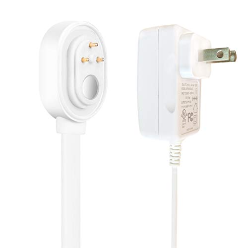 Uogw 25FT Magnetic Charging Cable for Arlo Pro 5S 2K/Arlo Pro 4/Arlo Ultra 2/Arlo Pro3/Arlo Ultra/Go 2 Camera,Power Adapter and Power Cable,Weatherproof Outdoor - 3Pack (White) - color: White