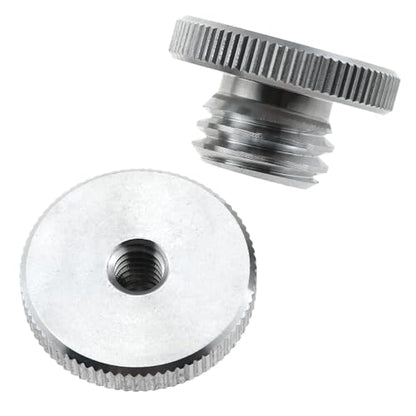 2pcs Aluminum Alloy 1/4" to 5/8" Threaded Screw Adapter for Tripod Laser Level Adapter