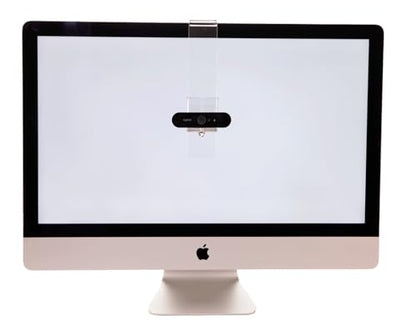 PlexiCam Pro V2 | Center Screen/Middle Screen Webcam Mount | Position Any Webcam (Not Included) Anywhere/Any Screen (Laptops-32) | Tripod gooseneck teleprompter Alternative for Eye Contact Audience