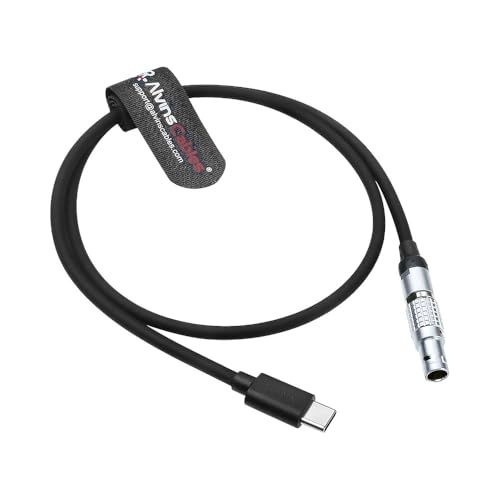 Alvin's Cables PD USB-C Type-C to 2 Pin Power Cable for Tilta| Teradek| SmallHD| Z-CAM Fast Charging Cable Ultra-Soft 60cm|24inches - size: Standard Straight type-c 60cm