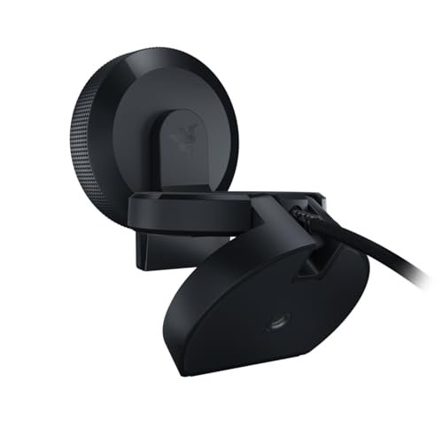 Razer Kiyo 1080p 30 FPS/720 p 60 FPS Streaming Webcam with Adjustable Brightness Ring Light, Built-in Microphone and Advanced Autofocus