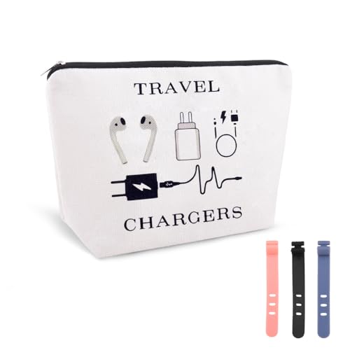 Elastic Silicone Cable Straps Cord Organizer Anti Loss Charging Cable Organizer Bag Pouch Travel Data Cable Protector Cover Charge Cord Tie Wraps Protection Portable Earphone Plug Charger Storage Bag - color: Elastic Silicone Cable Straps Cord Organizer
