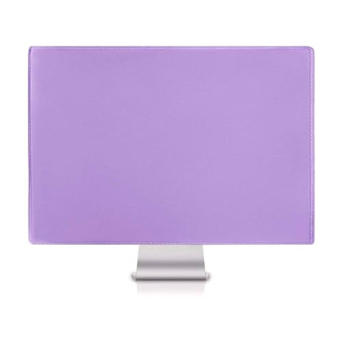 MOSISO Monitor Dust Cover 22, 23, 24, 25 inch Anti-Static Dustproof LCD/LED/HD Panel Case Computer Screen Protective Sleeve Compatible with iMac 24 inch, 22-25 inch PC, Desktop and TV, Purple - color: Purple, size: 22-25 inch
