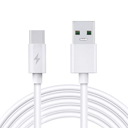 3.3ft White 5A Fast USB-C Type-C Charger Charging Cable Cord Compatible with Hero 5 Session Camera Power Data Sync Cable Lead