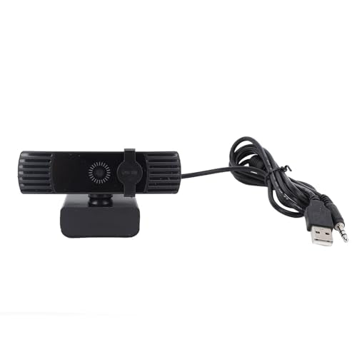 VBESTLIFE Computer Webcam, FHD Webcam with Built in Noise Canceling Microphone and Rotatable Design, 1080P Video and Wide Angle Camera, for Desktop PC or Laptop