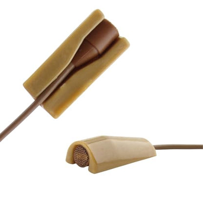 URSA MiniMount. Slim, Low-Profile and Made from Hardened Plastic. Hand-Finished for Smoothness. Includes 5X Hypoallergenic MiniMount Stickies (Brown, DPA 4060) - color: Brown, size: DPA 4060