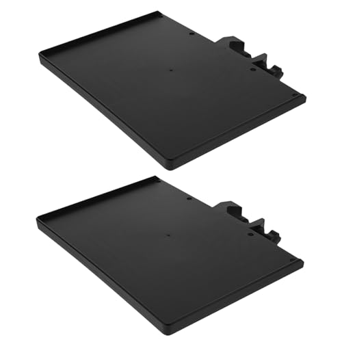 KESYOO ABS Microphone Stand Tray 24X175 CM Storage Stand for Sound Card and Accessories Pack of 2 Units Suitable for Streaming and Streaming