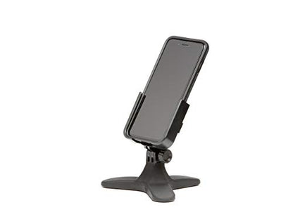 WeatherTech DeskFone - Universal Desktop Cell Phone Holder (Violet Metal Knobs) - color: Violet Metal Knobs