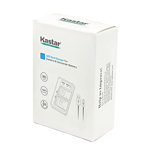 Kastar 2-Pack NP-F550 / NP-F570 Battery and LTD2 USB Charger Compatible with Neewer Advanced 660 Dimmable Bi-Color LED Pane Light, P200 CRI97+ RGB LED Video Light, P280 CRI97+ RGB LED Video Light - size: 1 Charger + 2 Batteries