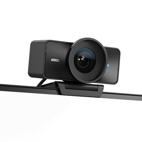 Elgato Facecam 4K, 4K60 Studio Webcam, DSLR-Like Control | Sony STARVIS 2 sensor, 49mm lens filter support, Uncompressed video, HDR support, Eco-friendly build, USB-C - style: Facecam 4K