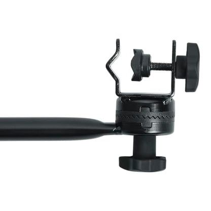 Gator Frameworks Adjustable Clamp-On Angled Mini Interlocking Design, 9" Boom Arm (GFW-MIC-CLMPBM9) - style: 9" Boom - Clamp