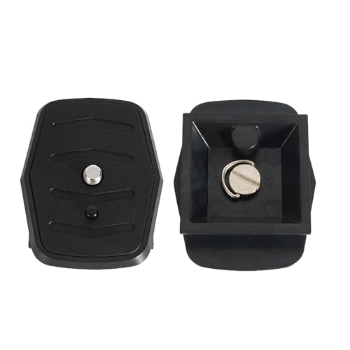2-Pack Universal Quick Release Plate Set for Velbon Tripods, Compatible with CX-444, CX-888, CX-460, DF-50 - Durable, Easy-to-Use Quick Release System for Efficient Photography (44.6 * 44.6mm) - color: 44.6*44.6mm