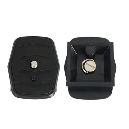 2-Pack Universal Quick Release Plate Set for Velbon Tripods, Compatible with CX-444, CX-888, CX-460, DF-50 - Durable, Easy-to-Use Quick Release System for Efficient Photography (44.6 * 44.6mm) - color: 44.6*44.6mm