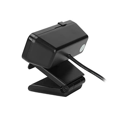 1080P HD USB Webcam with 360° Rotation, Inbuilt Mic, and Camera Cover for Privacy Protection, Plug and Play for Wide Applications