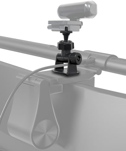 JCWINY Web cam Accessory ScreenBar Halo, Webcam Stand for Monitor Light Bar Angle Adjustable Computer Light Webcam Mount for BENQ Quntis Monitor Lamp Super Strong Nano Adhesive Mount