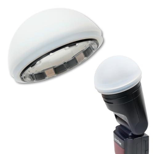 Rogue Magnetic Light Modifier (Flash Diffuser Dome) | softens harsh flash light for beautiful, natural-looking portraits - color: Flash Diffuser Dome