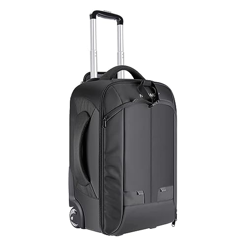 Neewer Convertible Rolling Camera Backpack for SLR/DSLR Cameras and Accessories (NW3300) –Black - style: Nw3300-g