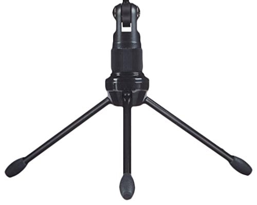 Amazon Basics Mini USB Condenser Microphone for Online Meeting, Gaming, Podcast, Black