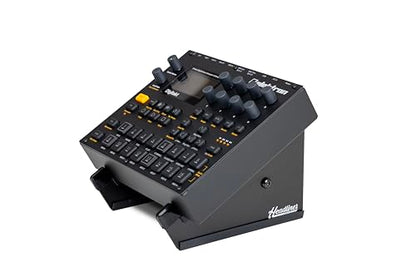 Headliner Adjustable Steel Desktop Production Stand (Small); Fits Small Synths, Samplers, Effects Modules, Drum Machines and more Music Production Gear for your Studio - size: Single-Tier Small Desktop Production Stand