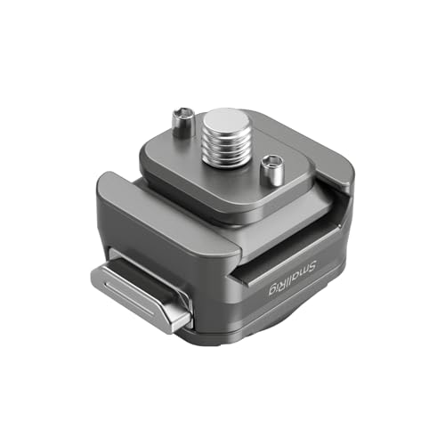 SmallRig HawkLock H21 QR Mount Plate Dual-Directio NATO Rail | Anti-Deflection 1/4"-20 Screw, holds up to 11lb for cameras, monitors, action cameras