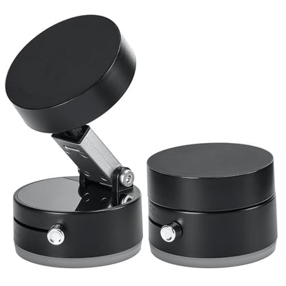 JOYTUTUS Shower Phone Holder, Reusable Suction Cup Phone Mount for Shower, Mirror, Kitchen, Window & Bathroom, Shower Phone Mount Compatible with iPhone 17, 16, 15, 14, 13, & All Phones,Black,1 Pack - color: Black