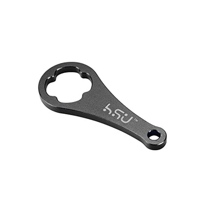 HSU Aluminum Thumbscrew Set + Wrench for Gopro Hero 13, 12, 11, 10, 9, 8, 7, 6, 5, 4, 3, AKASO Campark and Other Action Cameras (Black,3Pcs) - color: Thumbscrew Set + Wrench(Black)