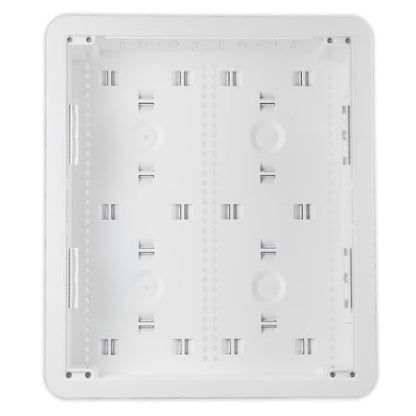 Legrand - OnQ Cable Management, In-Wall Media Box, Dual Purpose Structured Wiring Enclosure, TV Home Theater Recessed Storage Box, 17 Inch, White, ENP1700NA - size: 17 inch