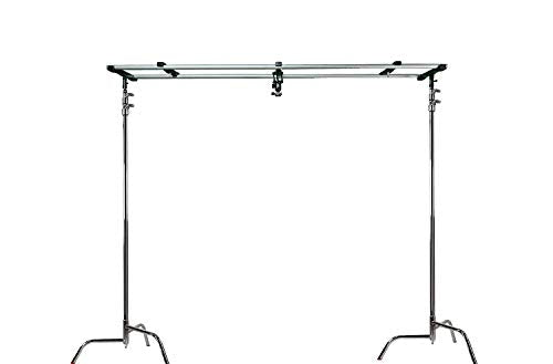 Glide Gear OH 150 Overhead Rig – For Camera, Lights – 4–12ft Modular Platform, Tripod/C-Stand Mounted, 20 lb Capacity - size: OH 150: 4/8/12 feet Modular Configuration