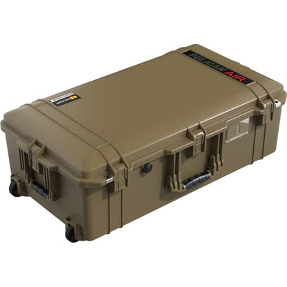 Pelican Air 1615 Multi-Purpose Hard Case with Foam for Camera, Drone, Equipment, Gear, Electronics, Overlanding, Camping, Travel and Pistol (OCP Tan) - color: OCP Tan, size: With Foam