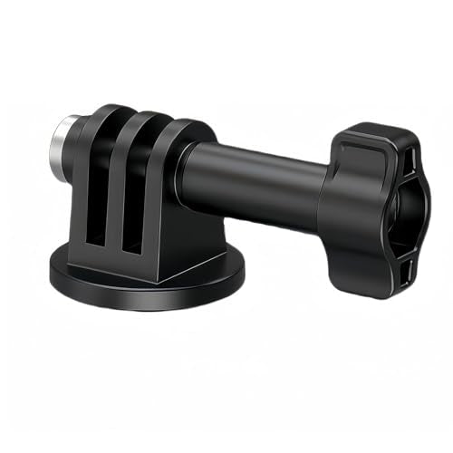 Tripod Mount Adapter 1/4" Screw for Gopro Hero 12/11/10/9/8/7/6, DJI OSMO AKASO Insta360 Action Camera, Fits for Tripod Selfie Stick Monopod and DSLR Camera Flash - 1 Pack