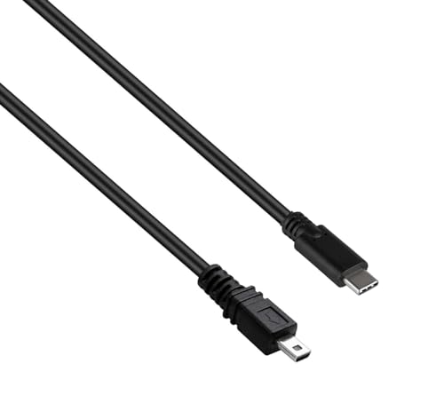 USB Picture Transfer Charge Cable with USB-C Connector UC-E6 UC-E16 UC-E17 for Select Nikon Coolpix/DSLR Cameras for PC, iPhone 15, Smartphone, MacBook (See Product Details, Pictures Before Buying)