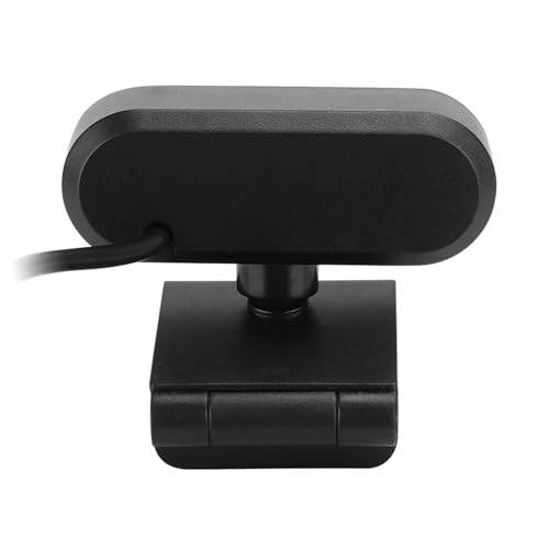 1080P HD USB Webcam Clear Picture Swingable Camera for Video Call, Compatible with WindowsMac for Online Teaching (Black)