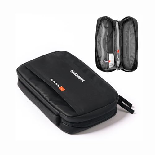 NANUK N-Cubik T1 Camera Bag Insert – Compact Water-Resistant Pouch – Shockproof Protective Camera Insert for Backpack – Perfect for Accessories & Gear (10” x 6.3” x 2”) - size: N-CUBIK T1 10 x 6 x 2"