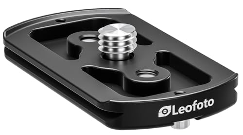 Leofoto P Series QR Base Plates, Quick Link Head Base, Anti-Twist Screws, Arca Compatible (P-LH55) - size: P-LH55