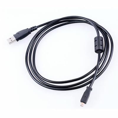 Easyshare Camera USB Data Cable Cord for Kodak C140 C180 C182 C190 C310 C315 C330 C340 C350 C360 C433 C503 C513 V1003 V1073 C813 C875 C913 C1013 CD33 M320 M340 M341 V1073 V1233 Charger Charging Cord