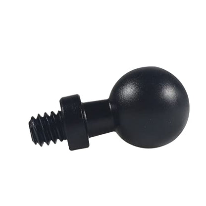 20mm/17mm/15mm/13mm to 1/4 Screw/Hole Ball Head Mount Adapter for Action Camera Photography Accessories (17mm to 1/4 Screw) - size: 17 mm to 6.35 mm Screw