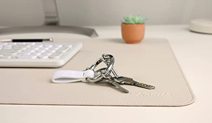 Dual-Sided Leather Desk Pad,Blotter for Laptop Computer,Mouse Pad,Writing,Drawing,Arts and Craft Mat (17"x35", Beige/Brown) - color: Beige/Brown, size: 17"x35"