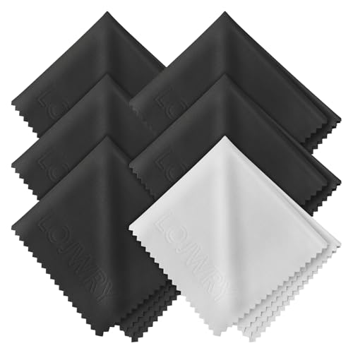 Eye Glass Clean Cloths 6*7in 6 Pcs, Individually Wrapped, High-Density, Ultra Soft, Scratch-Free Premium Microfiber Cleaning Cloth for Glasses, Camera Lens, Screen, Electronics, Tv, Eyeglass. - color: 6 pack