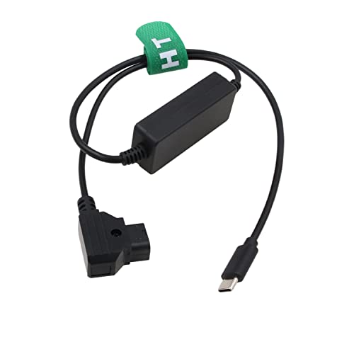 65W 5V 9V 12V 20V 3A Power Cable P-TAP D-tap to USB Type C Quick Charge 24'' for Canon R5C A7SIII A7C iPhone 15 Phone Tablet Laptop Camera Mixer Recorder