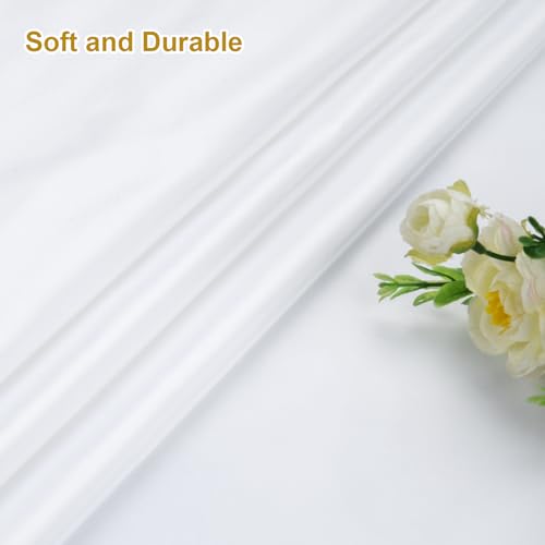 UTEBIT 3.2x5ft White Screen Backdrop Small, Non-Reflective Fabric Backdrops | Wrinkle Resistance Seamless Background Curtain, White Photography Background for Streaming, Studio Portrait Shoots - size: 3.2x5FT