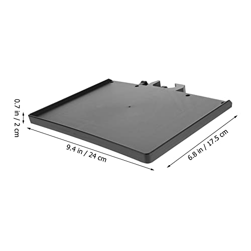 Vaguelly Microphone Stand Tray 2 Pieces Sound Card Tray Clamp- On Rack Mic Stand Shelf for Recording Live Streaming,Universal Universal Mic Microphone Stand ABS