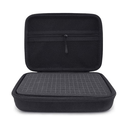 EVA Digital Storage Bag Shockproof Electronics Organizer with Adjustable Dividers for Camera Drone Hard Drive Small Largev - size: M