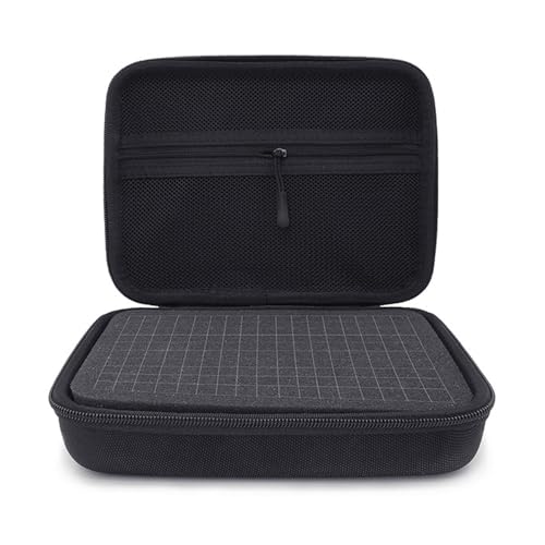 EVA Digital Storage Bag Shockproof Electronics Organizer with Adjustable Dividers for Camera Drone Hard Drive Small Largev - size: M