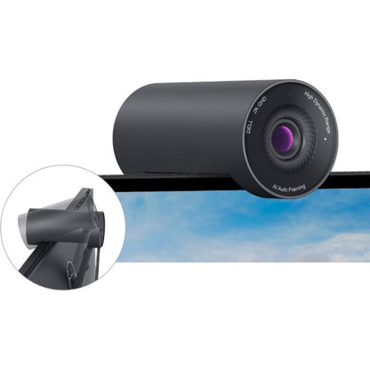 Dell Webcam WB3023-2K QHD/FHD/HD Resolution, Sony Sensor, f2.0 Aperture, Face Detection, Noise Reduction Mic, 2X HD Zoom, USB-A, Microsoft Teams/Zoom Certified - Black