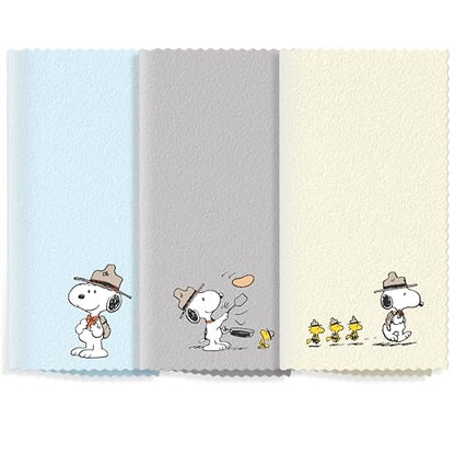 Microfiber Cloth & Glasses Wipes (3 Pack) Lens & Glasses Cleaning Cloth - Eye Glass Clean Cloths - Eyeglass Cleaning Cloths - Camera Lenses & Gadget Delicate Screens - Snoopy - size: 3 Pack
