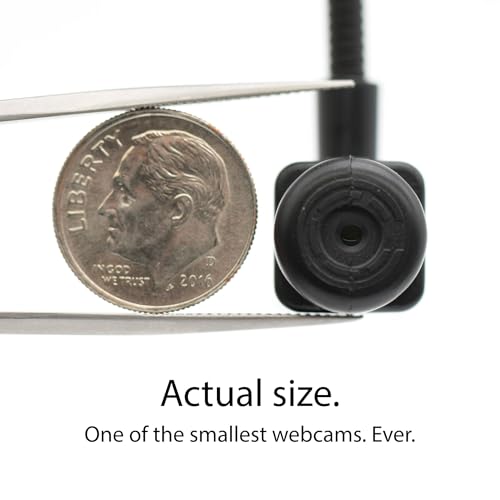 Center Cam V2 Center-Mounted Webcam — The Original Eye Contact Webcam, 1080p HD, Flexible Arm, for Zoom/Teams/Meet, Mac/PC/Linux