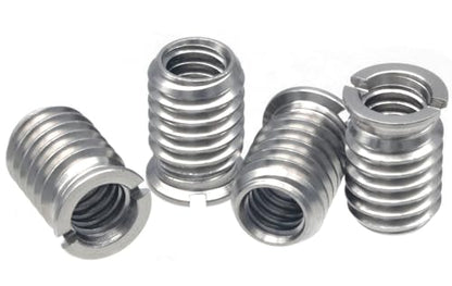 Stainless Steel 1/4"-20 Female to 3/8"-16 Male Convert Screw Adapter (4pcs, 14mm) - color: 4pcs, size: 14mm